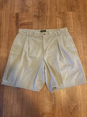Cambridge Classics Men's Shorts 36 Beige Casual Classic Fit